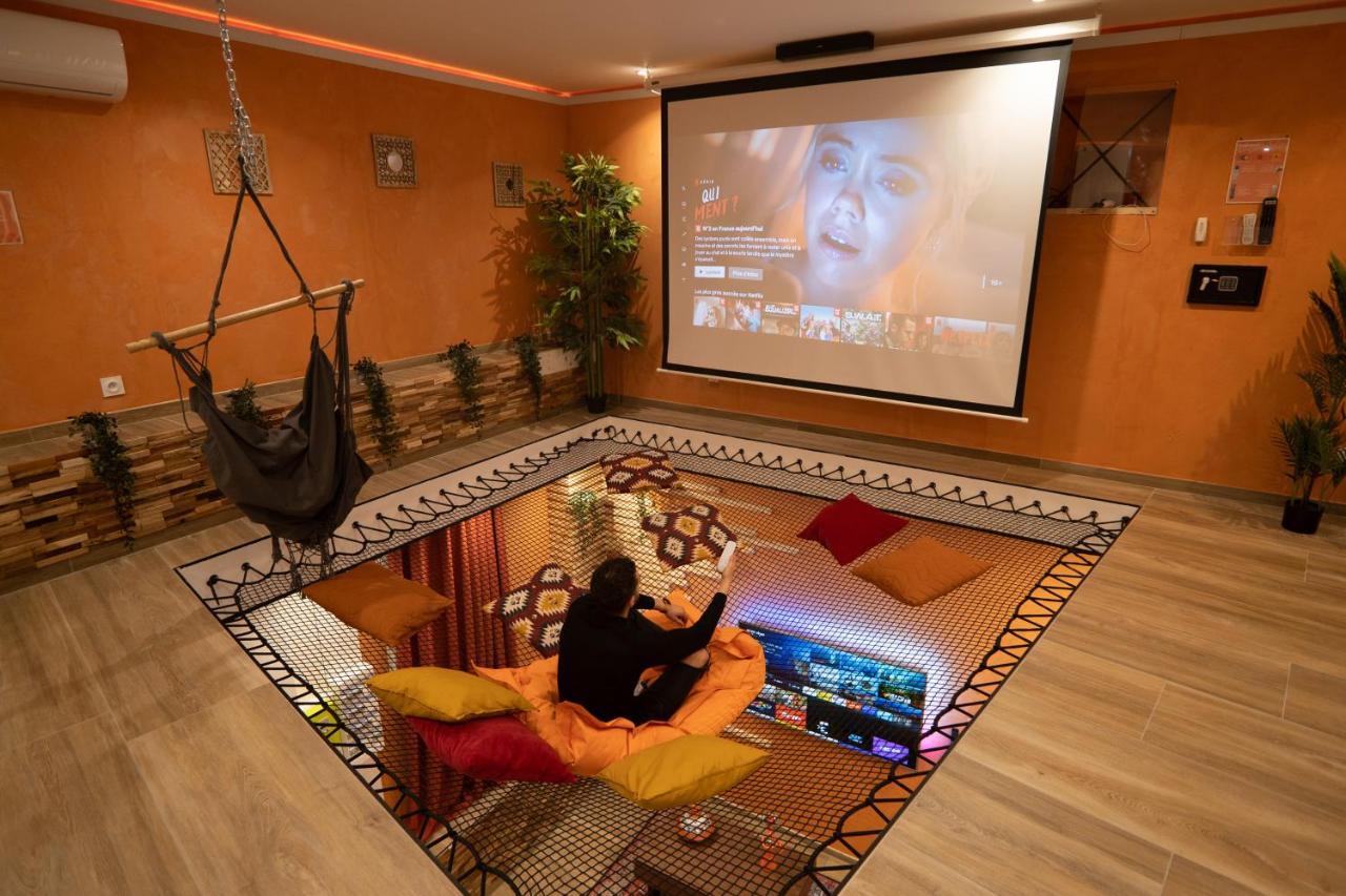 Capsule Marrakech I Chicha I Sauna I Balneo I Console Ps5 I Cinema Trith-Saint-Leger エクステリア 写真