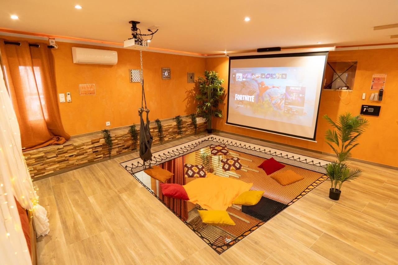 Capsule Marrakech I Chicha I Sauna I Balneo I Console Ps5 I Cinema Trith-Saint-Leger エクステリア 写真