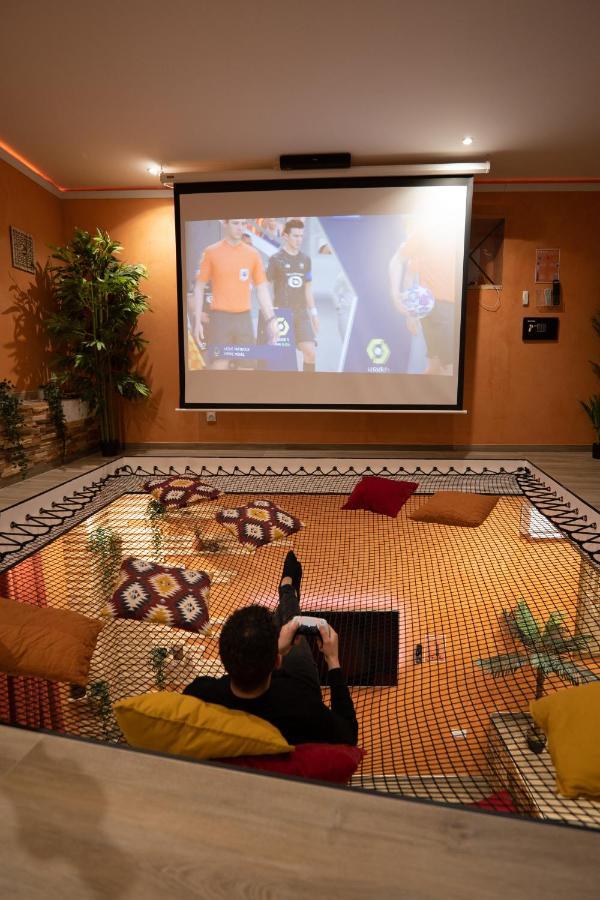 Capsule Marrakech I Chicha I Sauna I Balneo I Console Ps5 I Cinema Trith-Saint-Leger エクステリア 写真