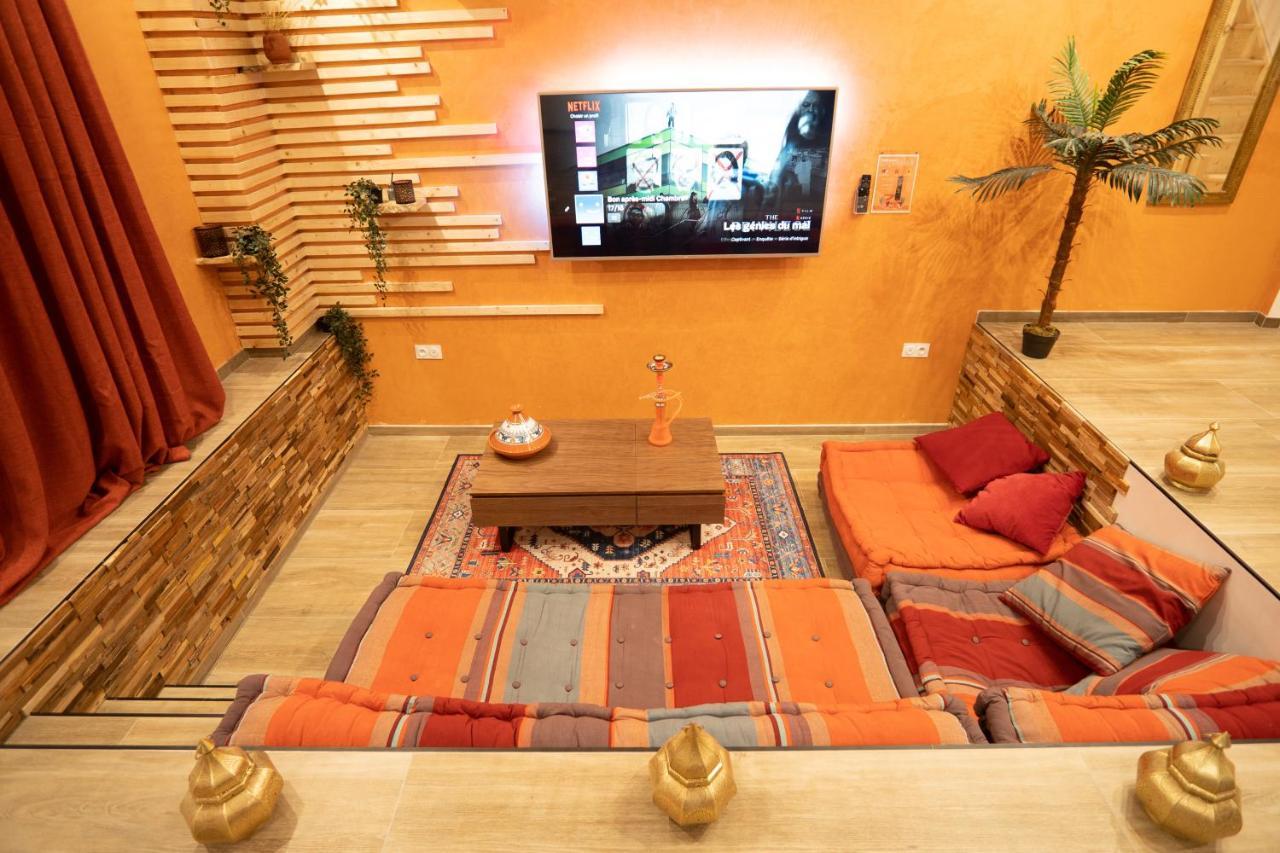 Capsule Marrakech I Chicha I Sauna I Balneo I Console Ps5 I Cinema Trith-Saint-Leger エクステリア 写真