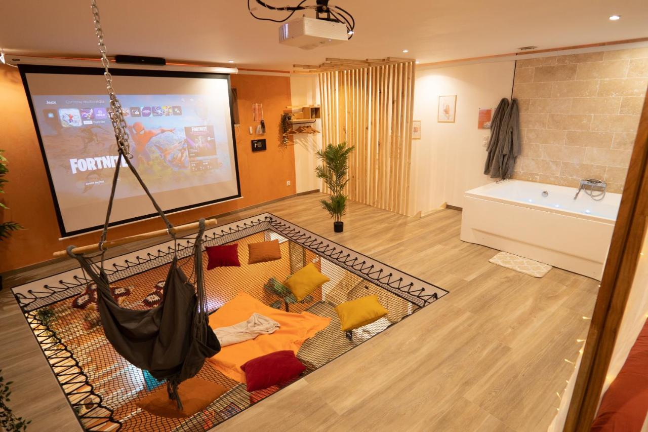 Capsule Marrakech I Chicha I Sauna I Balneo I Console Ps5 I Cinema Trith-Saint-Leger エクステリア 写真