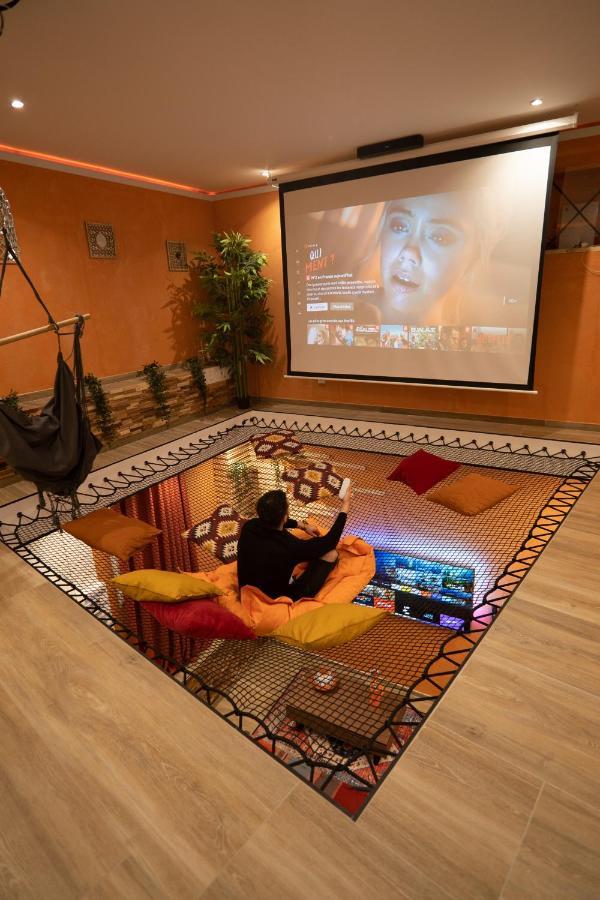 Capsule Marrakech I Chicha I Sauna I Balneo I Console Ps5 I Cinema Trith-Saint-Leger エクステリア 写真