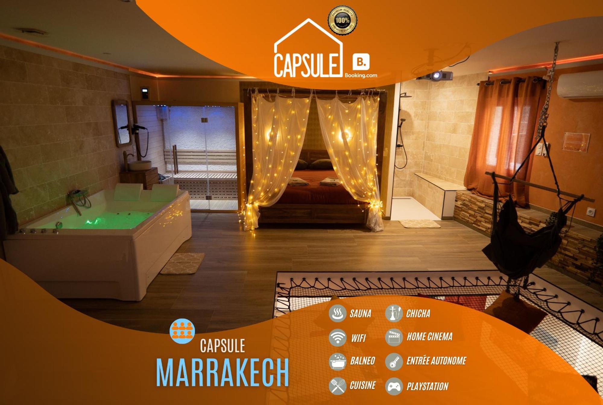 Capsule Marrakech I Chicha I Sauna I Balneo I Console Ps5 I Cinema Trith-Saint-Leger エクステリア 写真